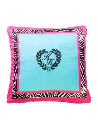 Dolce & Gabbana x Khaled Khaled Flamingo Throw Pillow