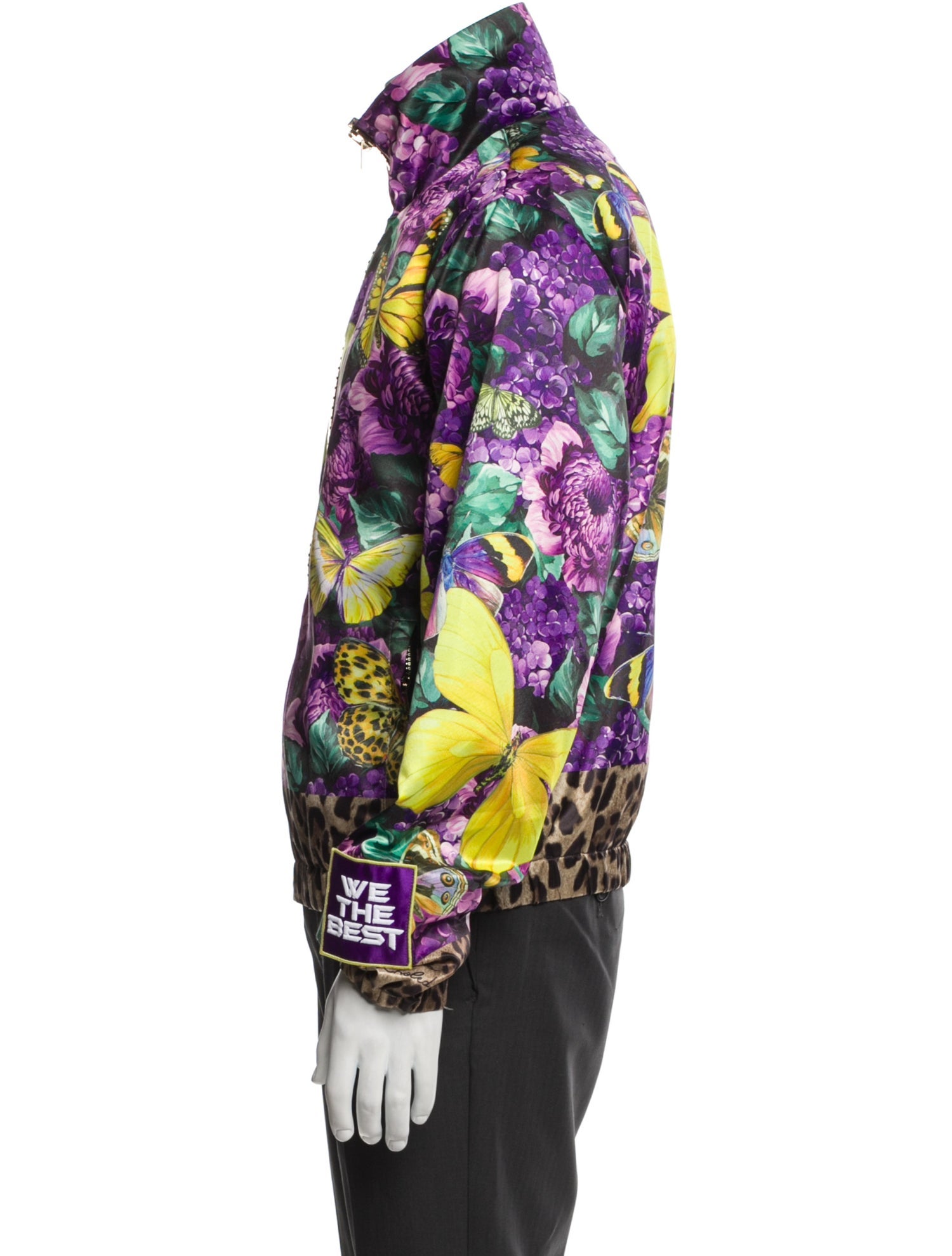 Dolce & Gabbana x Khaled Khaled Floral Print Windbreaker