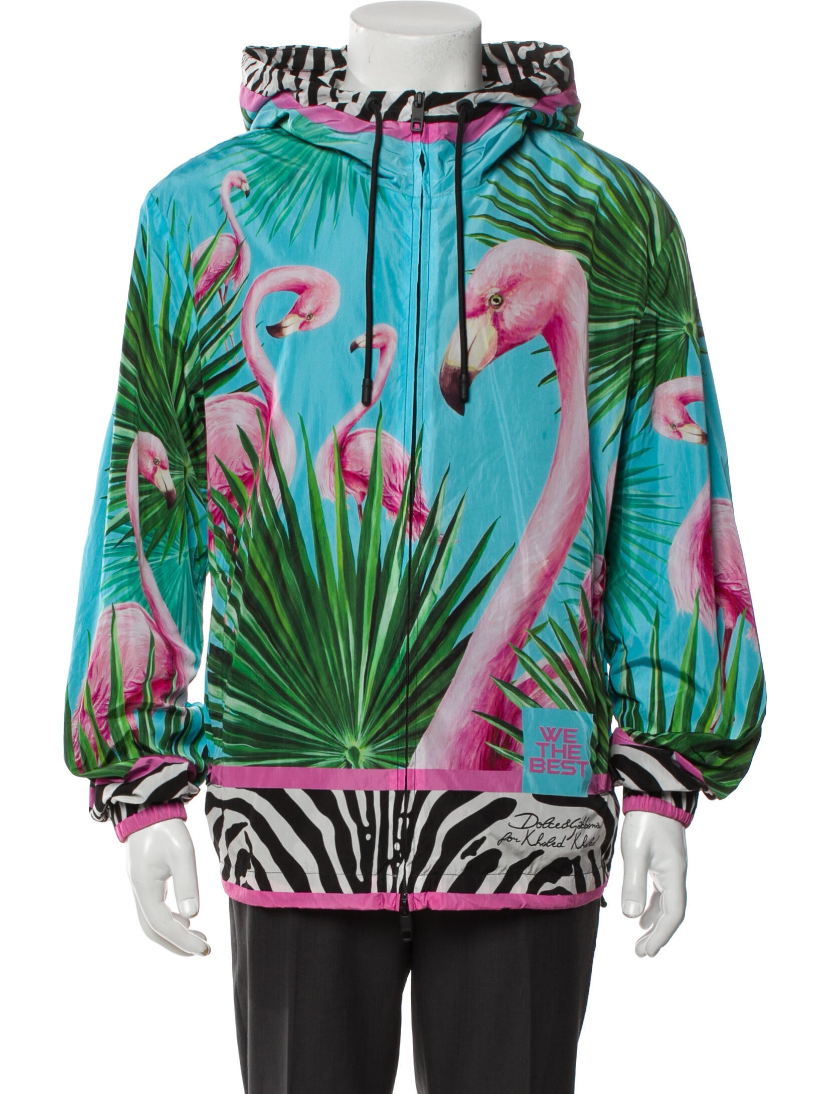 Dolce & Gabbana x Khaled Khaled Patterned Jacket