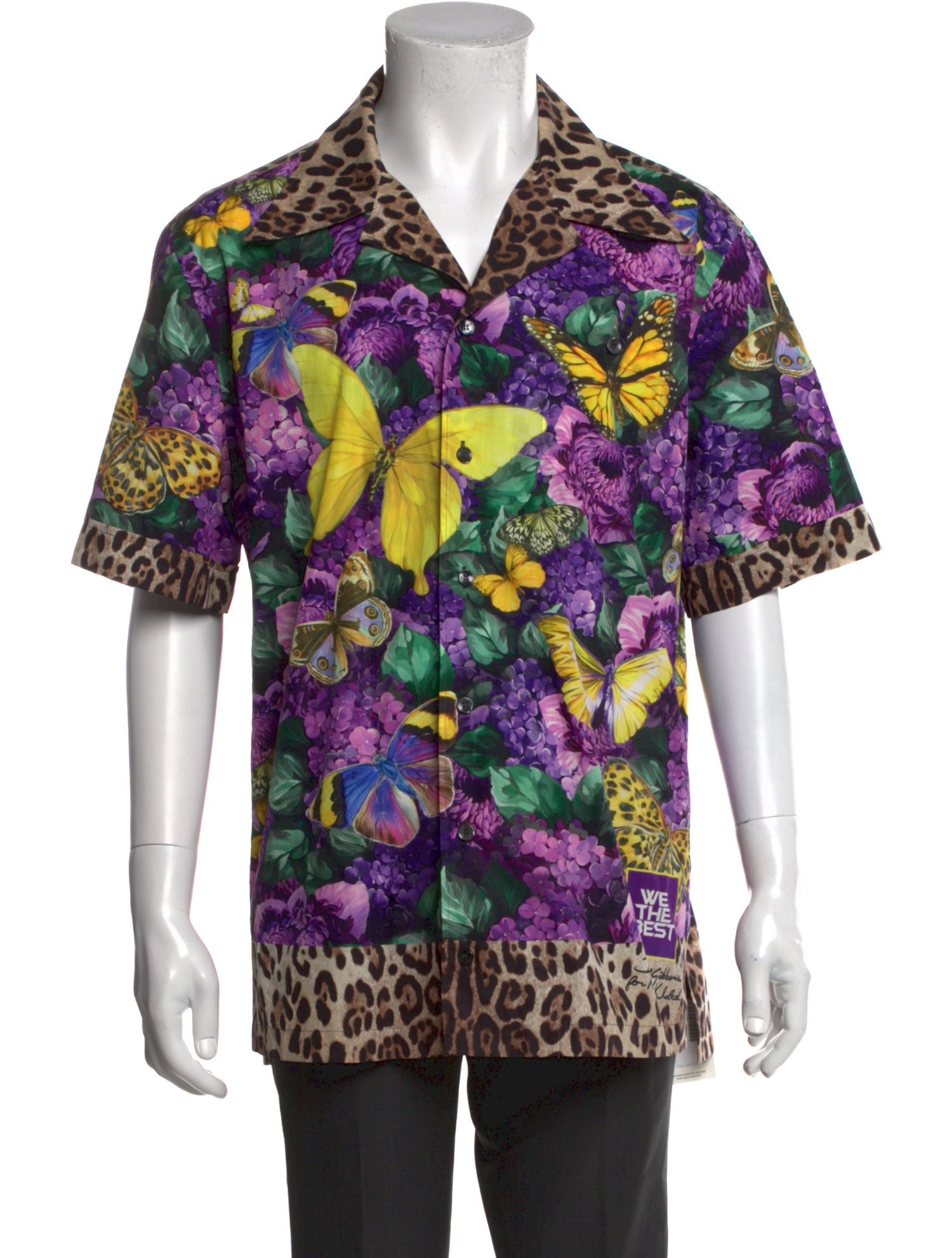 Dolce & Gabbana x Khaled Khaled Printed Short Sleeve Shirt