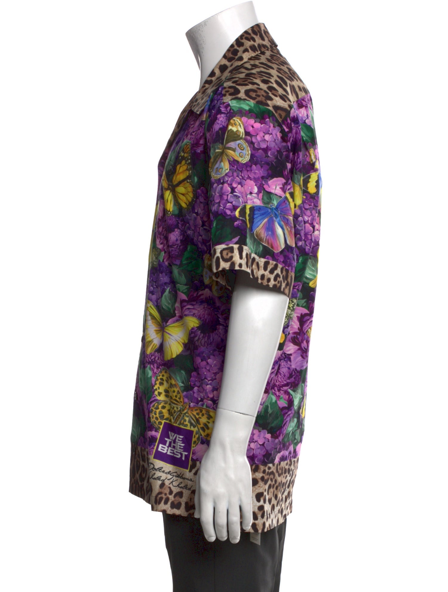 Dolce & Gabbana x Khaled Khaled Printed Short Sleeve Shirt