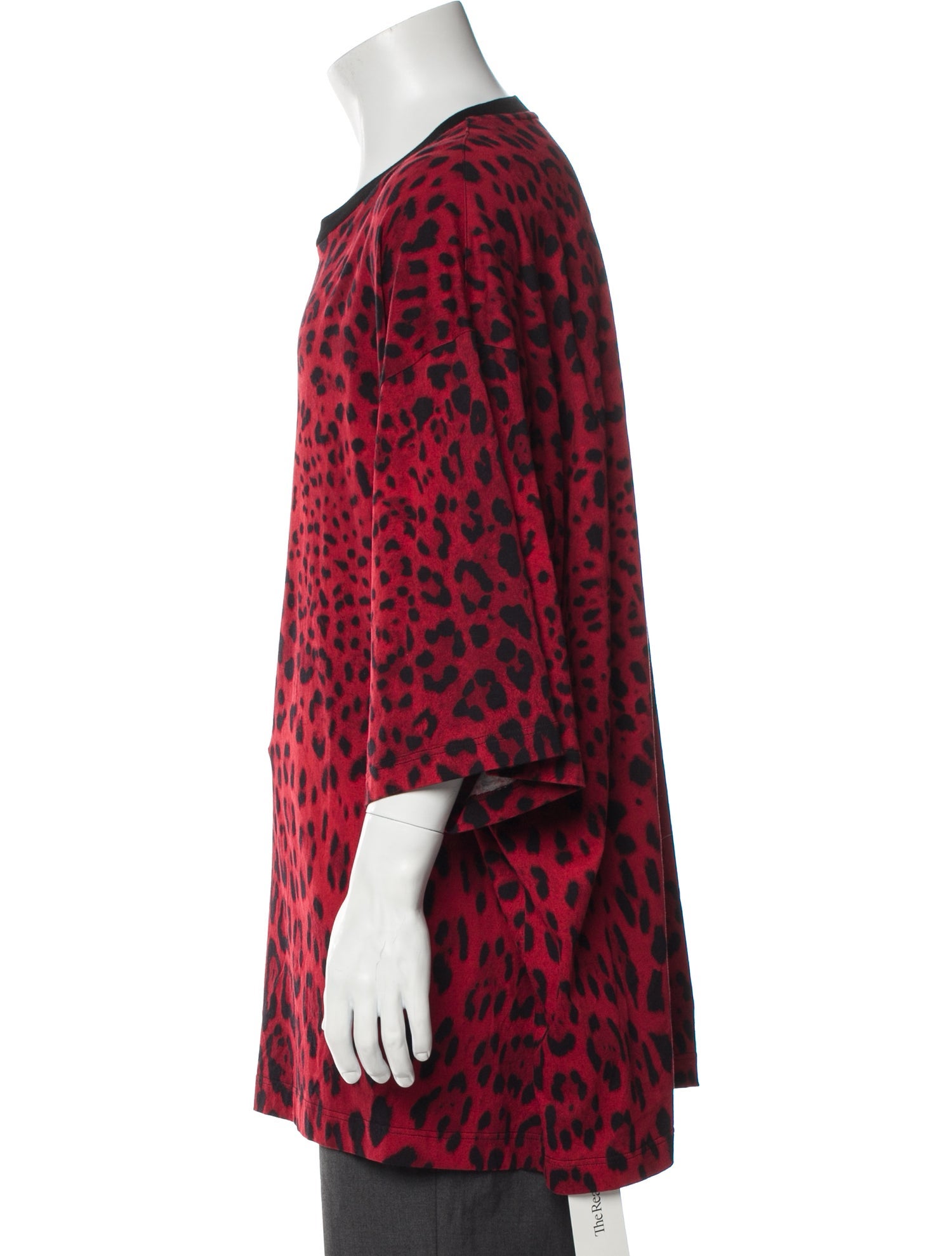 Dolce & Gabbana x Khaled Khaled Animal Print Crew Neck T-Shirt