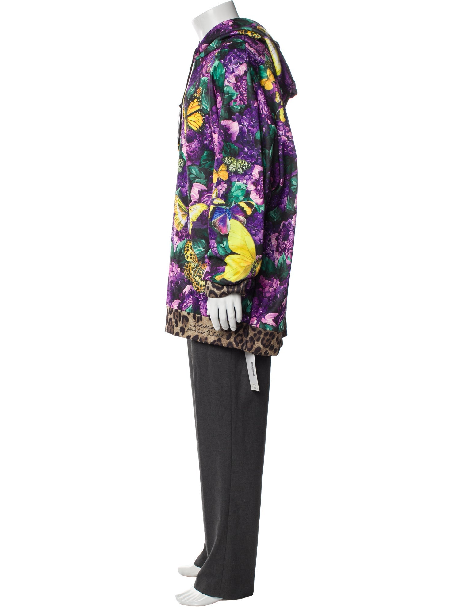 Dolce & Gabbana x Khaled Khaled Printed Crew Neck Hoodie