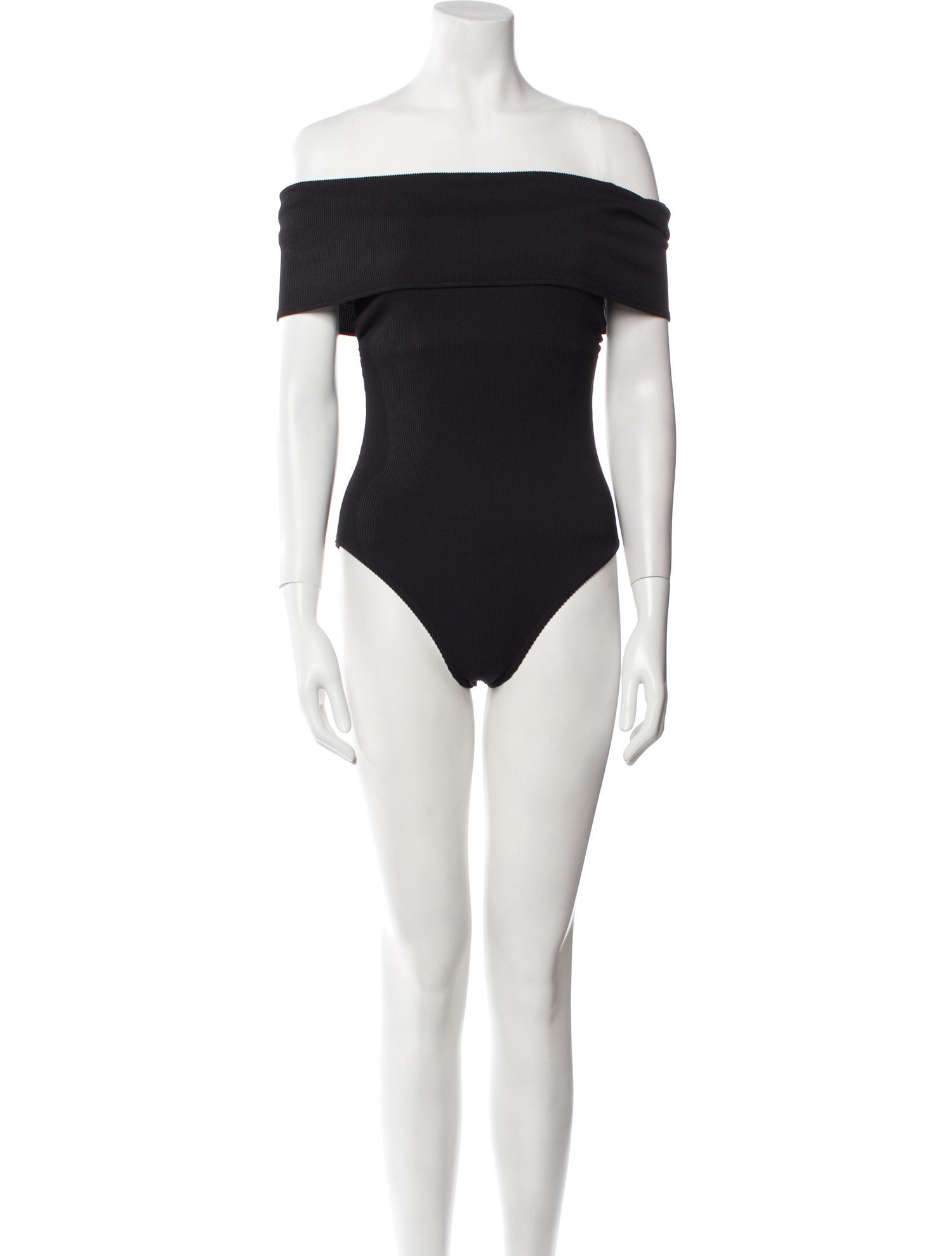 Karla Colletto Ruffle Embellishment One-Piece w/ Tags