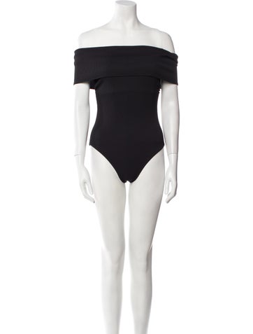 Karla Colletto Swimwear Ruffle Embellishment One-Piece US 4 | M