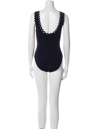 Karla Colletto Cutout Accent One-Piece