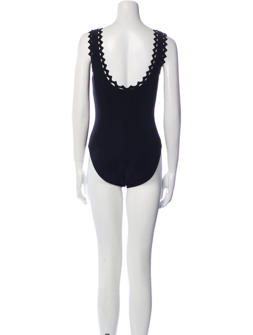 Karla Colletto Cutout Accent One-Piece