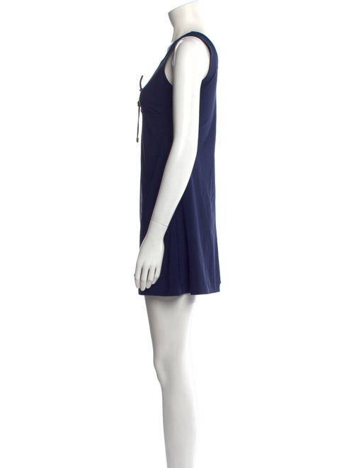 Karla Colletto Nylon Mini Dress