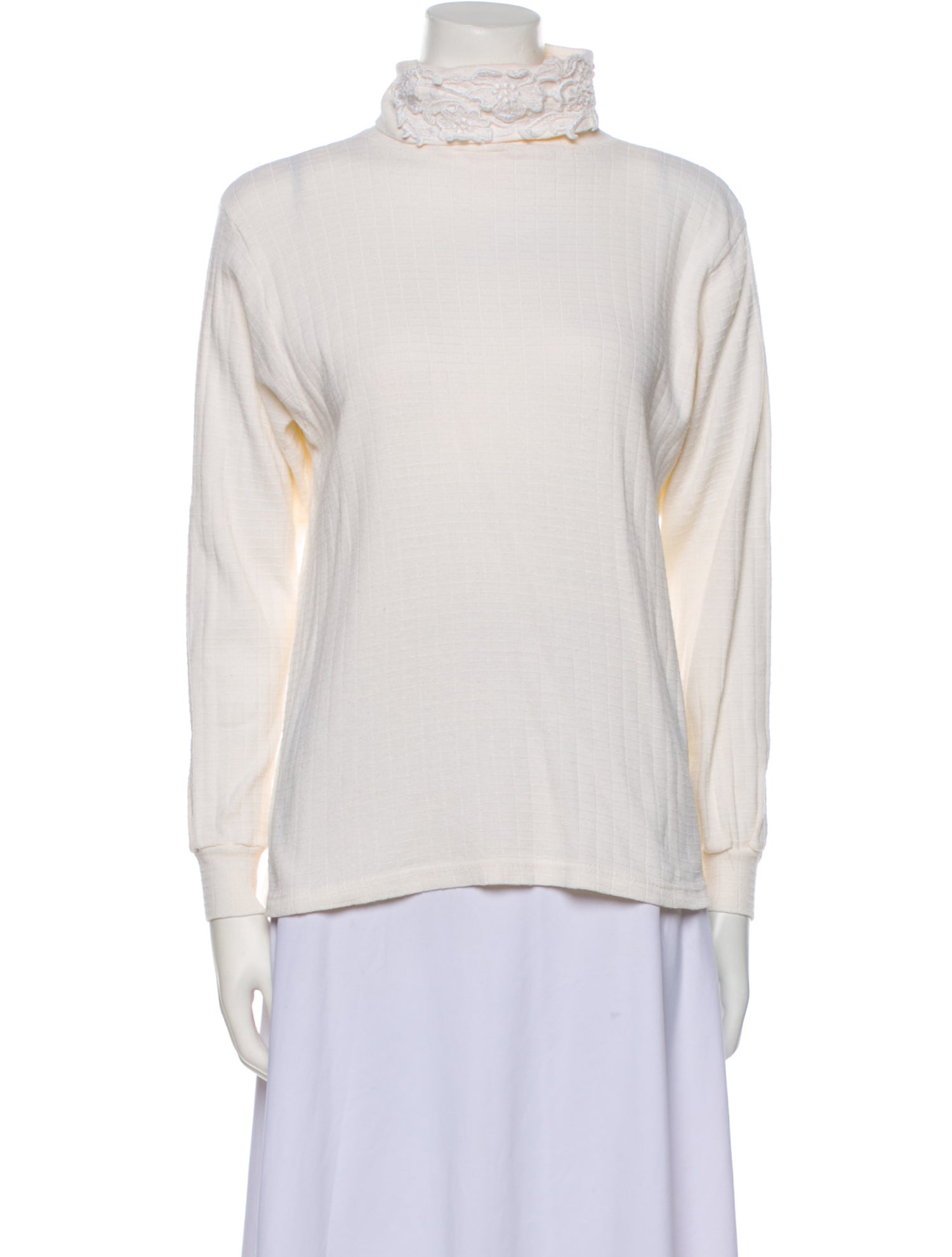 Kleid Turtleneck Long Sleeve Sweatshirt