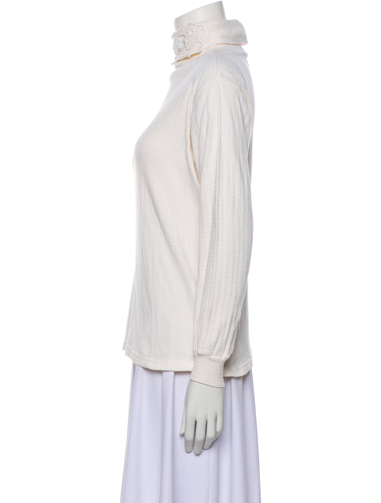 Kleid Turtleneck Long Sleeve Sweatshirt