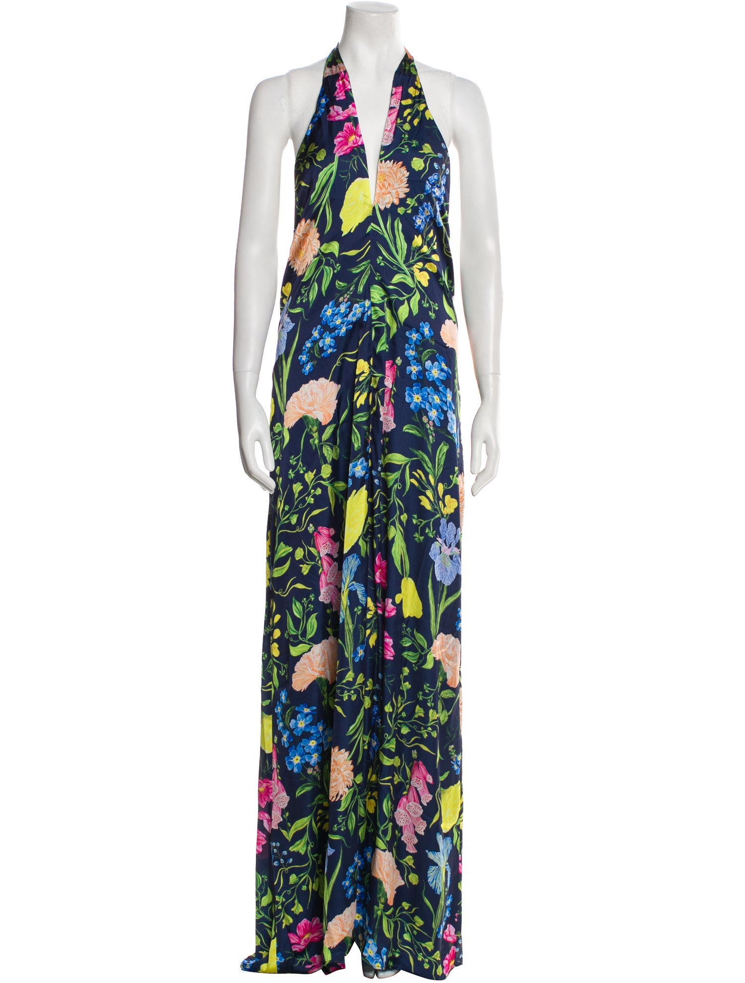 Kleid Floral Print Long Dress w/ Tags