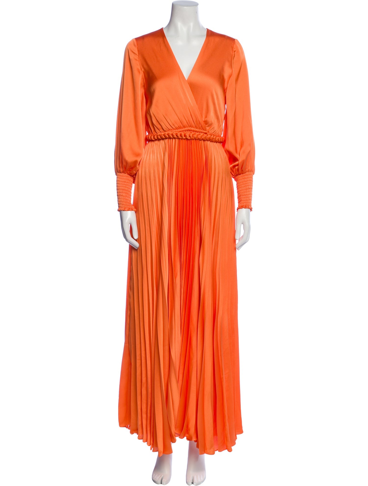 Kleid V-Neck Long Dress