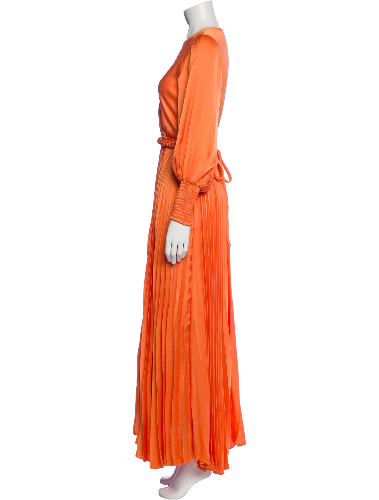 Kleid V-Neck Long Dress