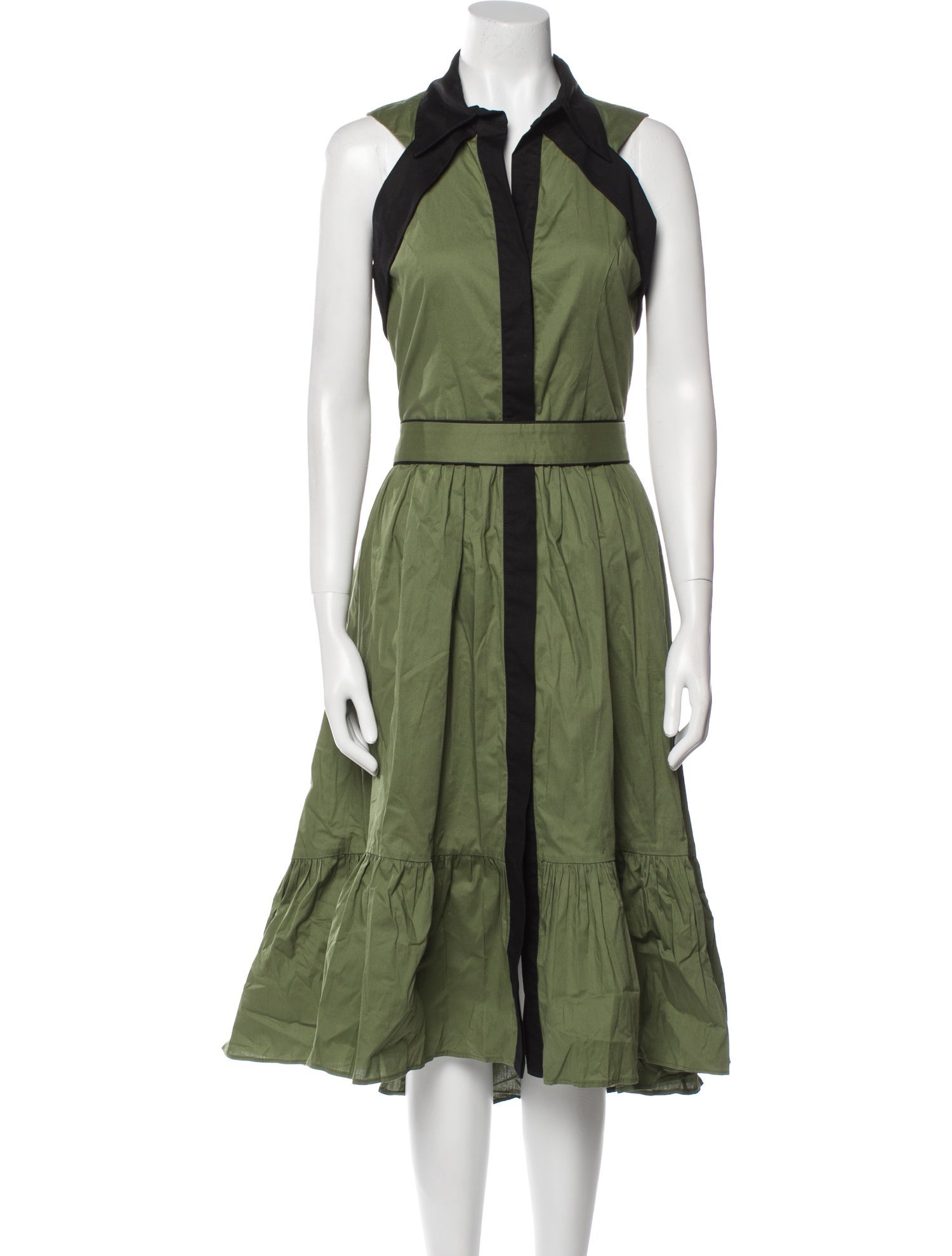 Kleid Halterneck Midi Length Dress w/ Tags