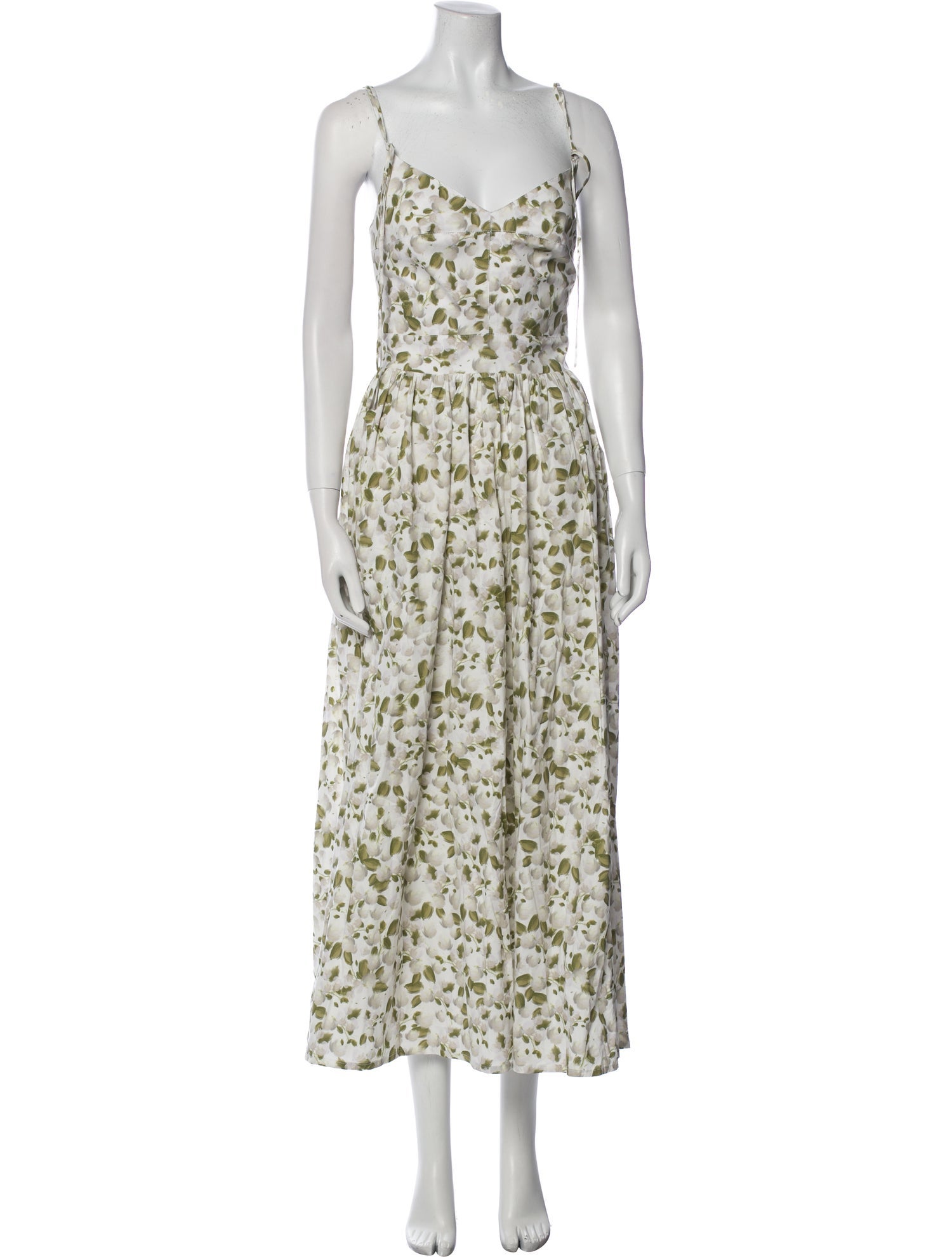 Kleid Floral Print Long Dress w/ Tags