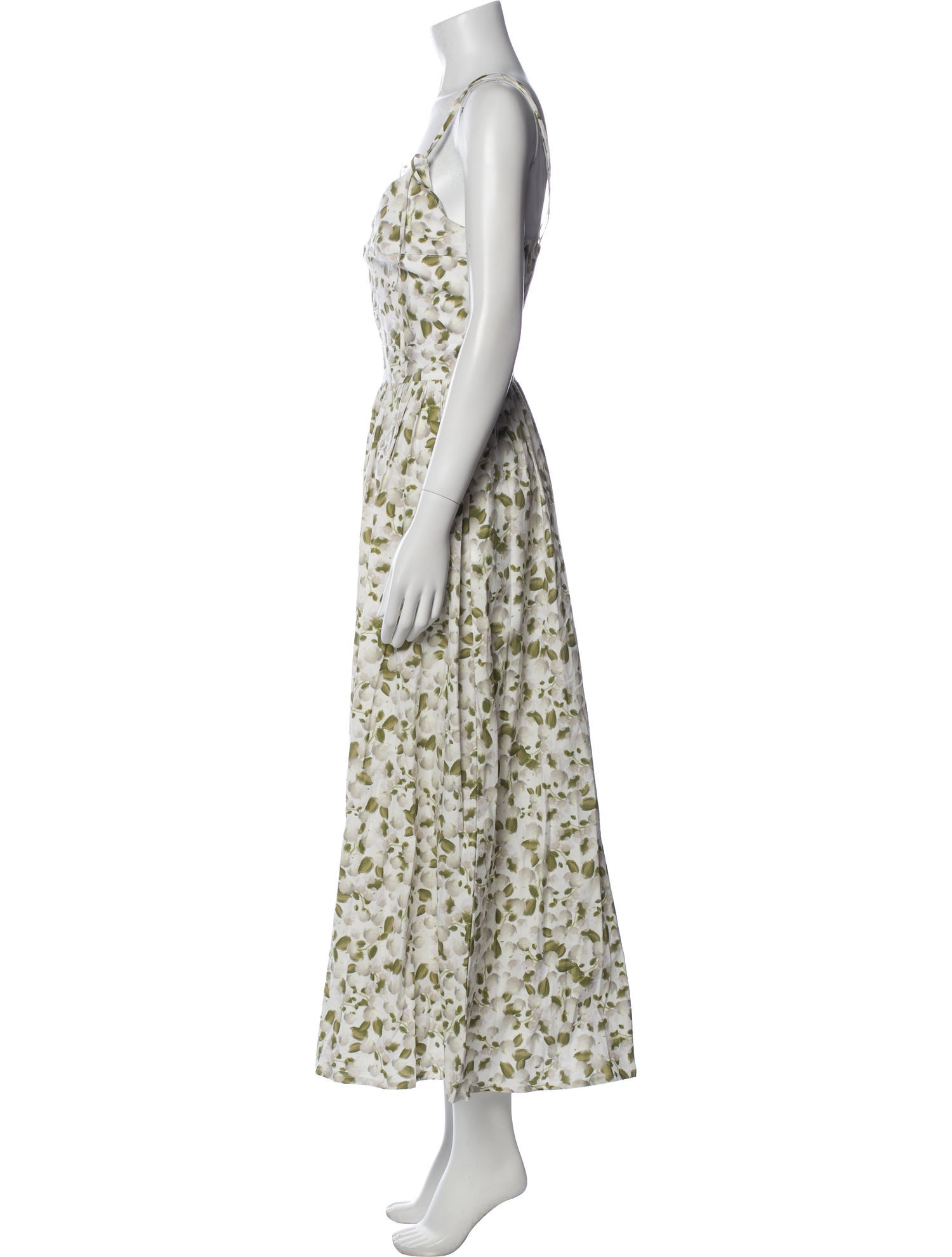 Kleid Floral Print Long Dress w/ Tags