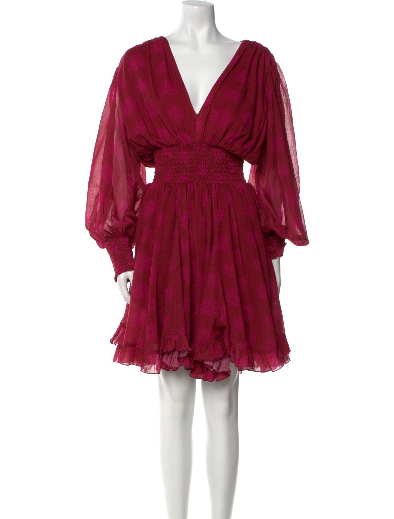 Kleid V-Neck Knee-Length Dress