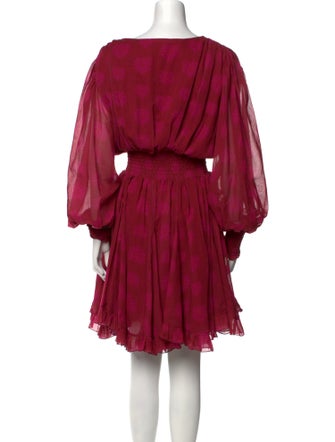 Kleid V-Neck Knee-Length Dress