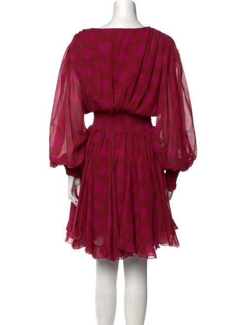 Kleid V-Neck Knee-Length Dress