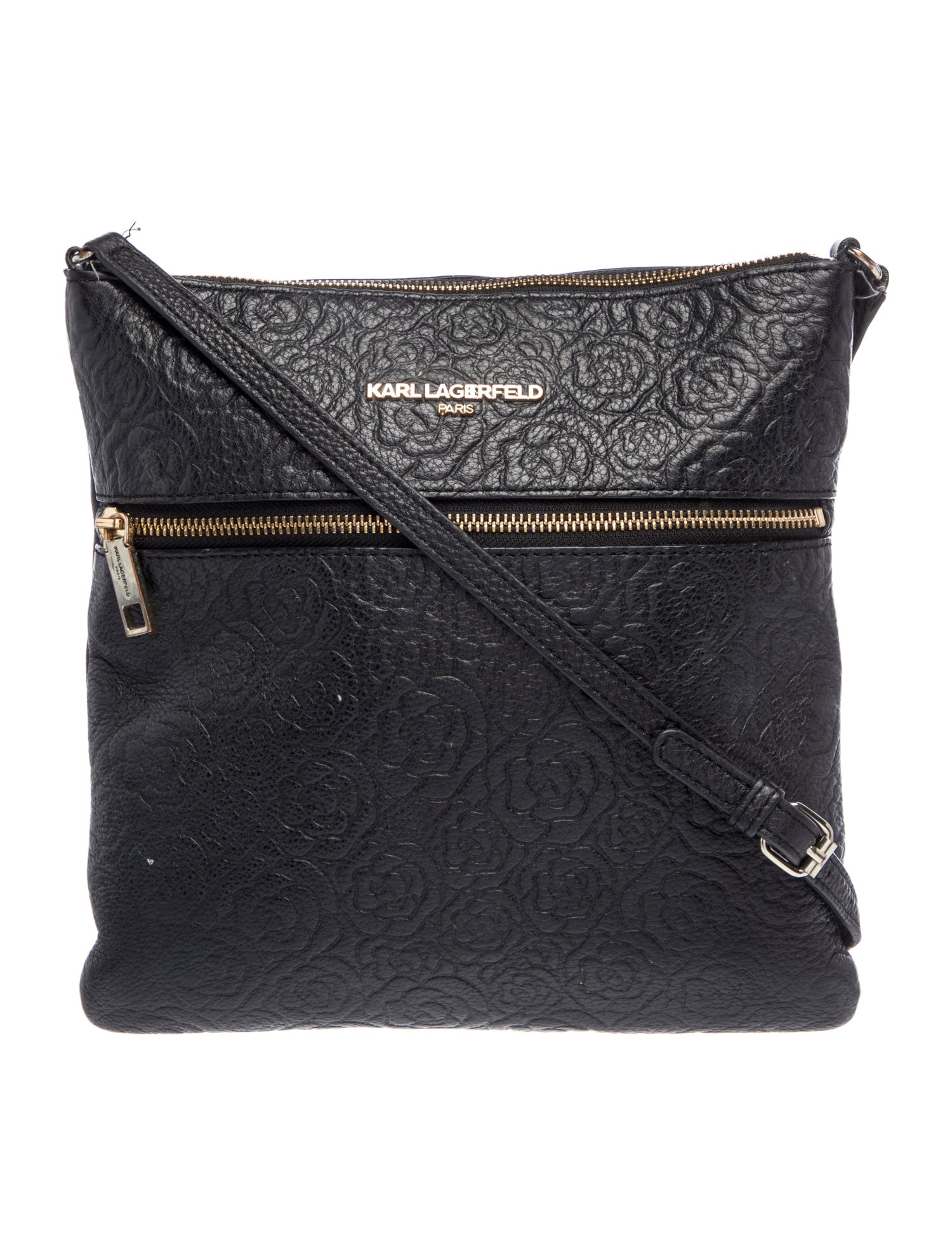 Karl Lagerfeld Leather Crossbody Bag