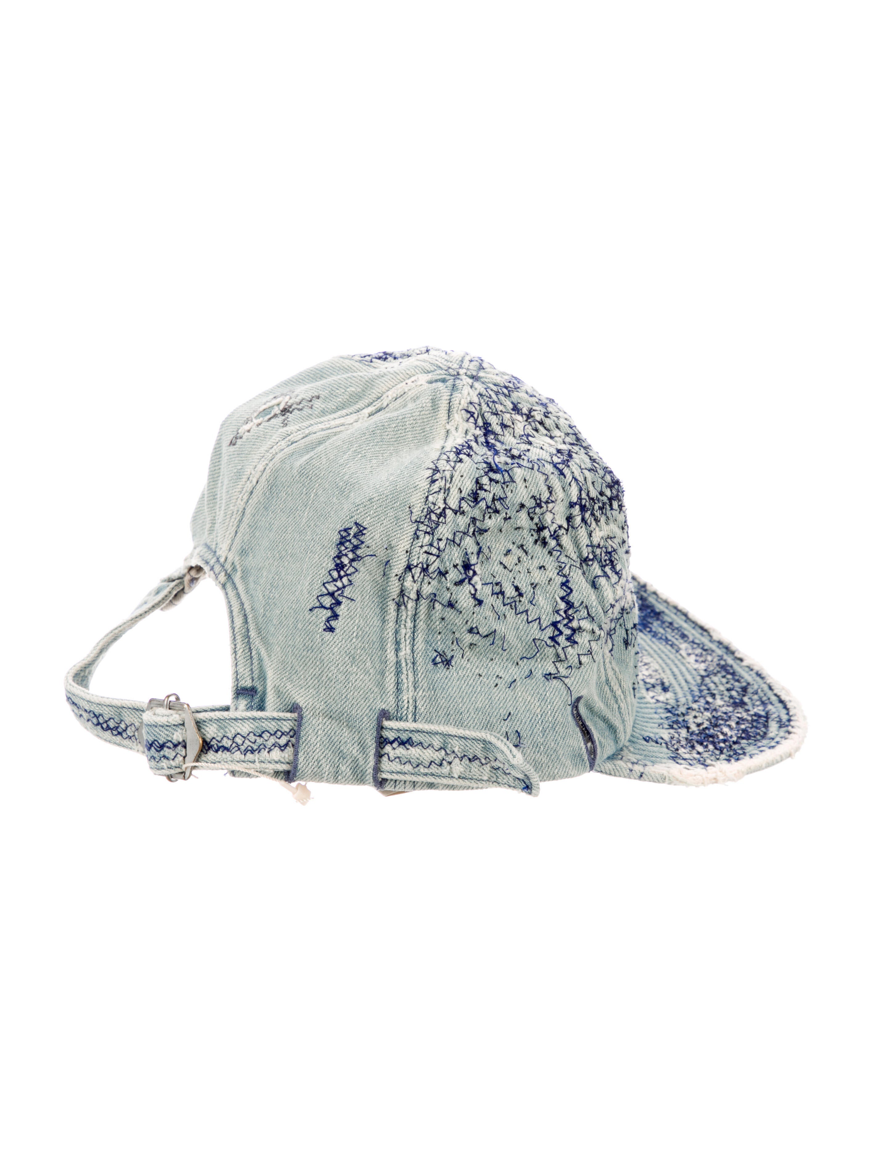 Kapital Kountry Boro Demin Hat w/ Tags - Blue Hats, Accessories