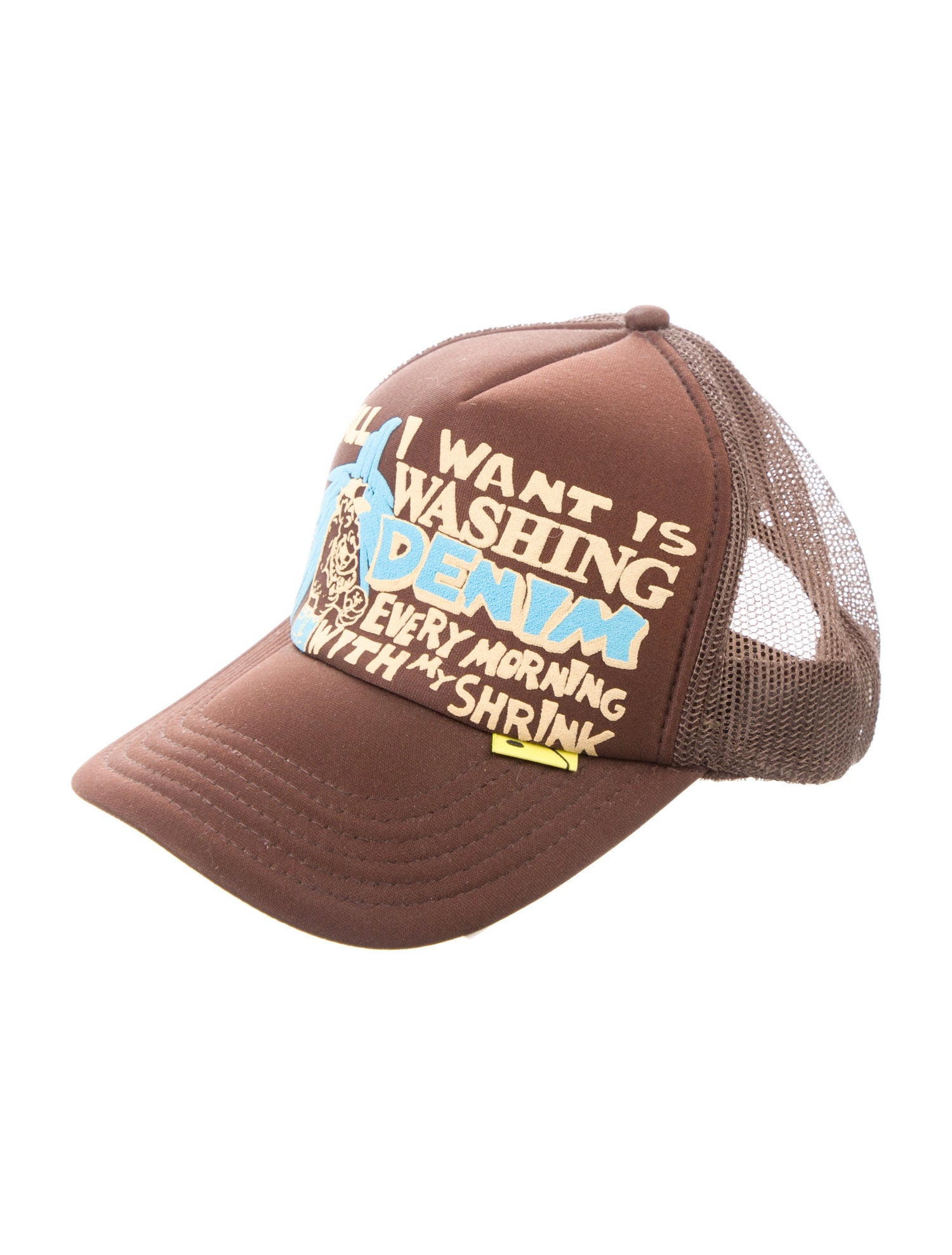 kapital century denim coating service pt truck cap hat