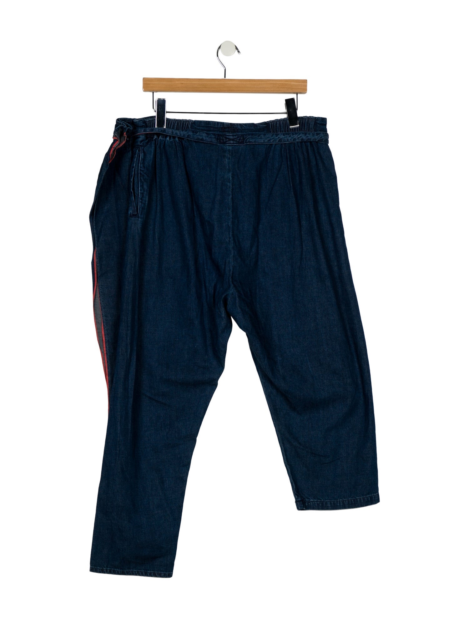 Kapital High-Rise Straight Leg Jeans