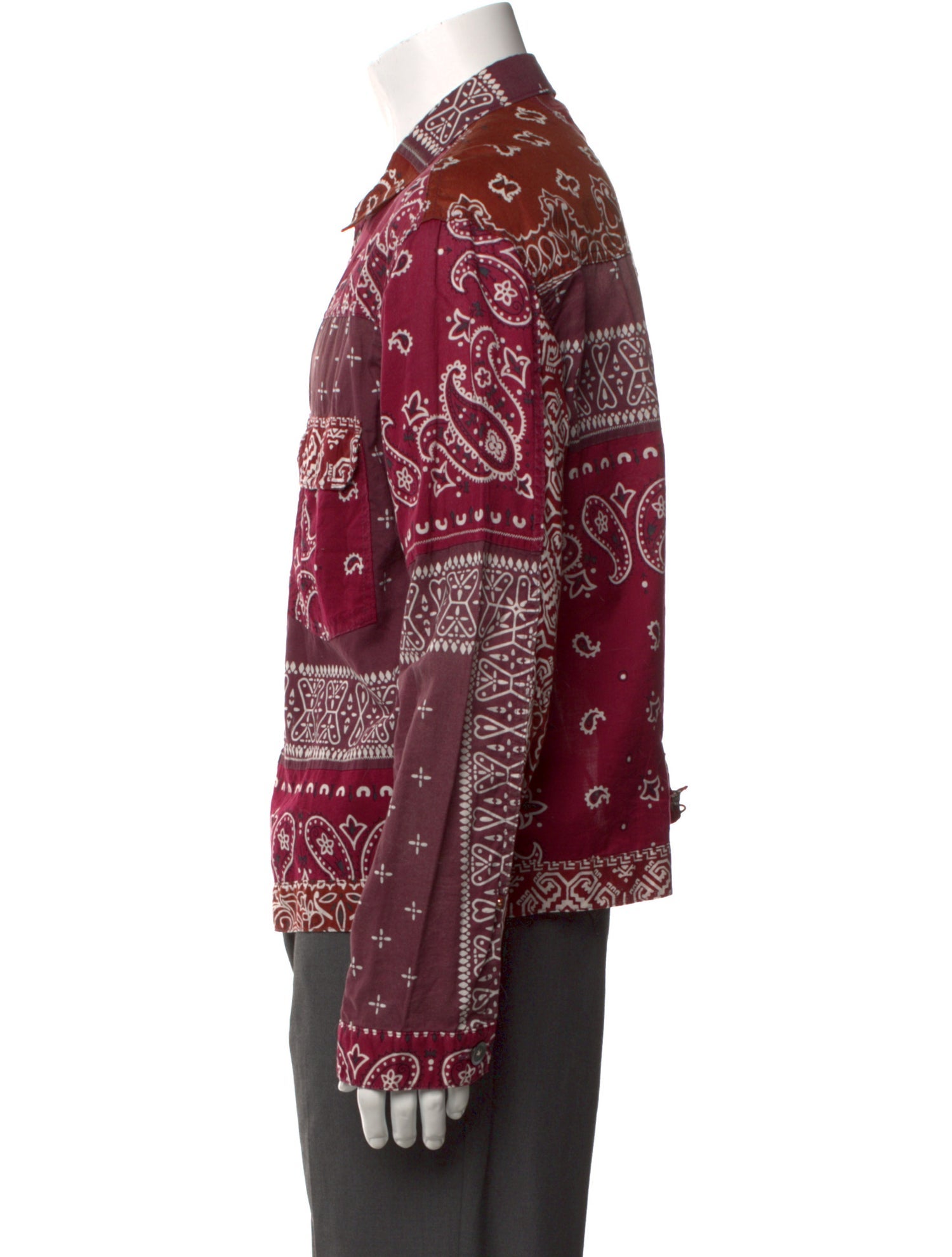 Kapital Paisley Paisley Print Shirt