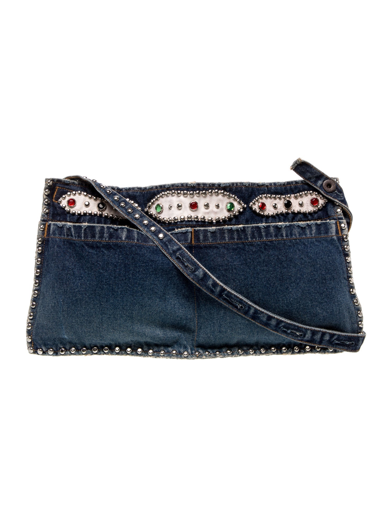 Kapital Kountry Denim Crossbody Bag