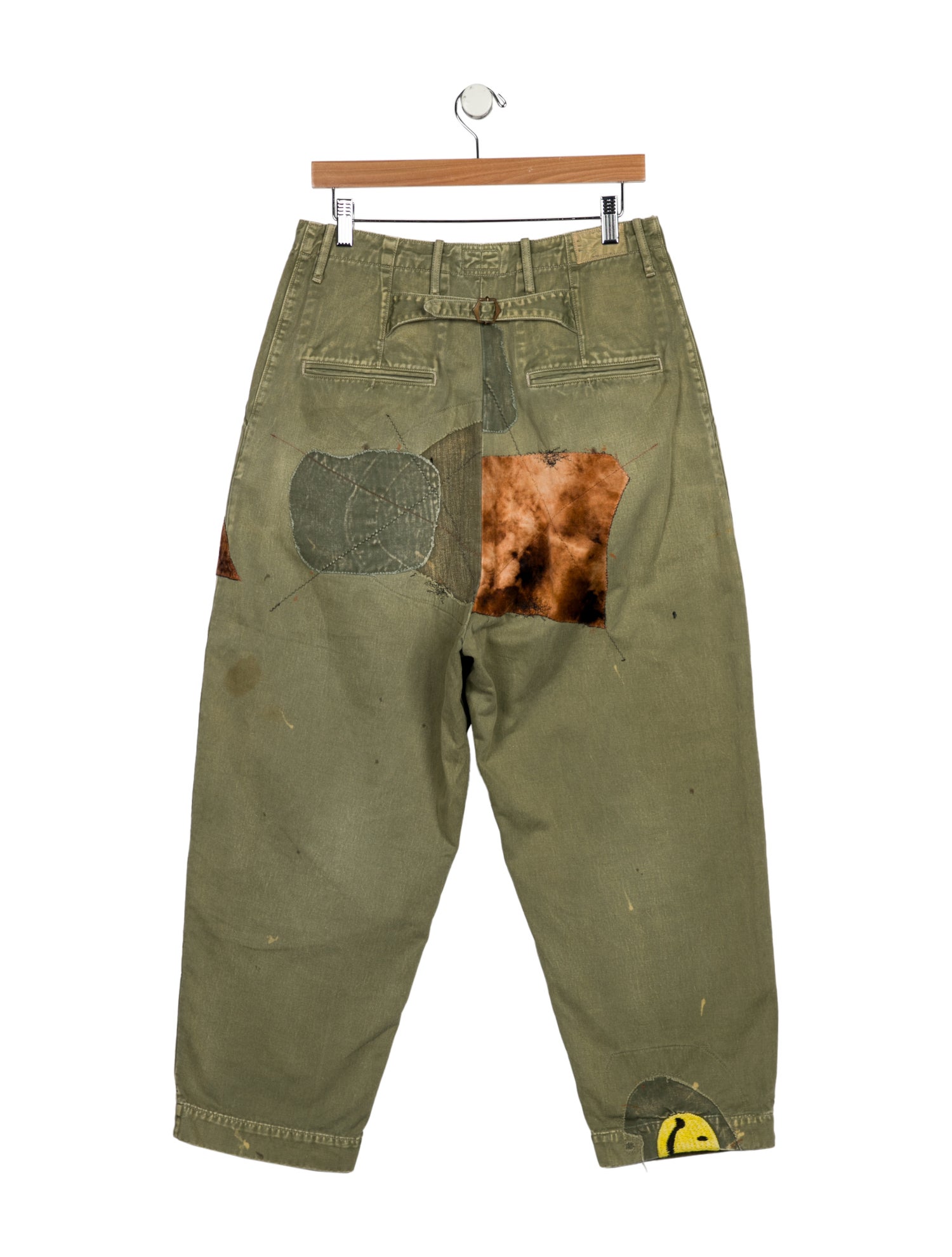 Kapital Kountry High-Rise Straight Leg Jeans