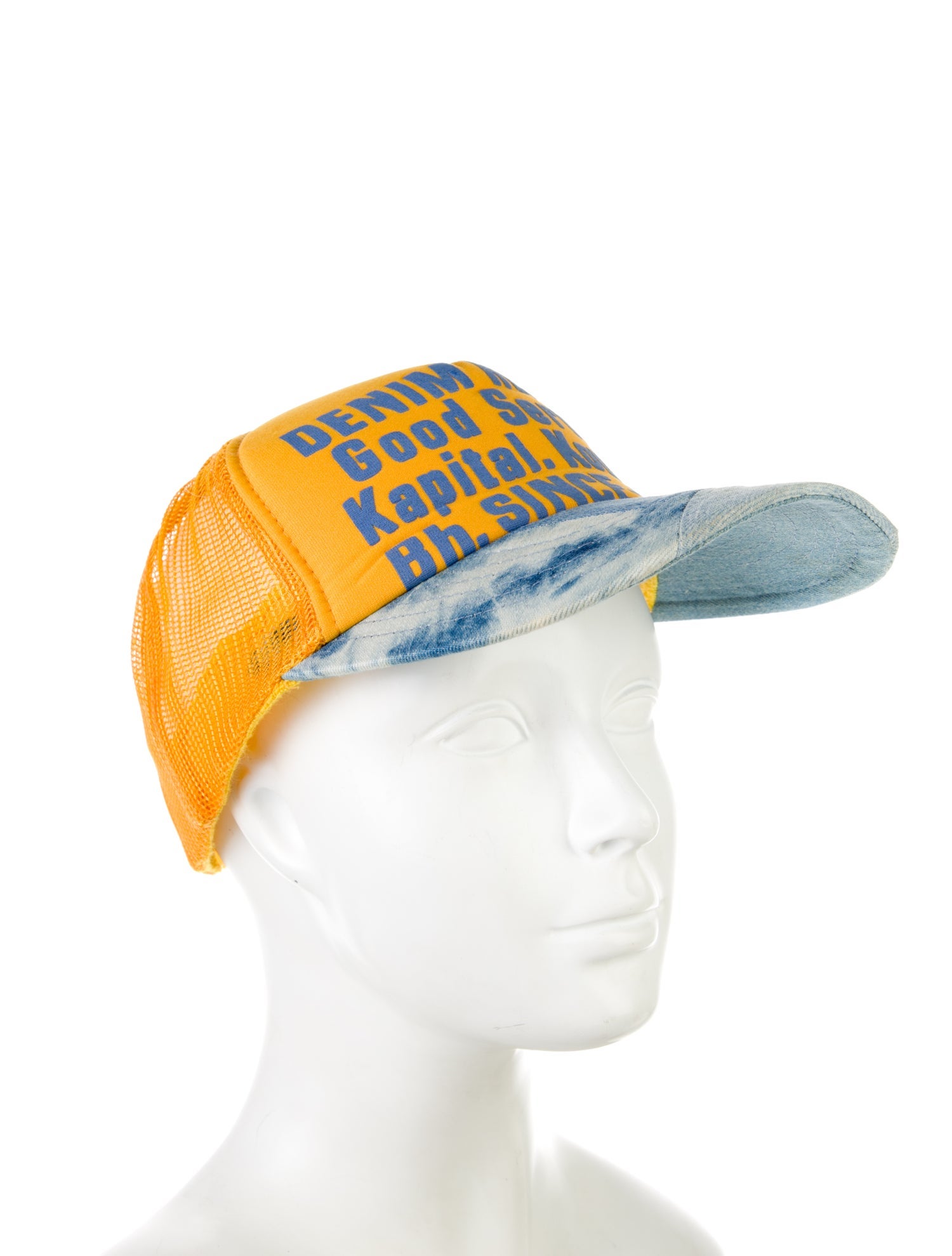 Kapital Kountry Denim Repair Trucker Hat