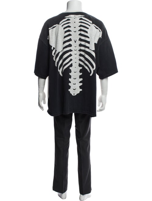 Kapital Kountry 2Tone Big Pocket Bone Crew Neck Henley