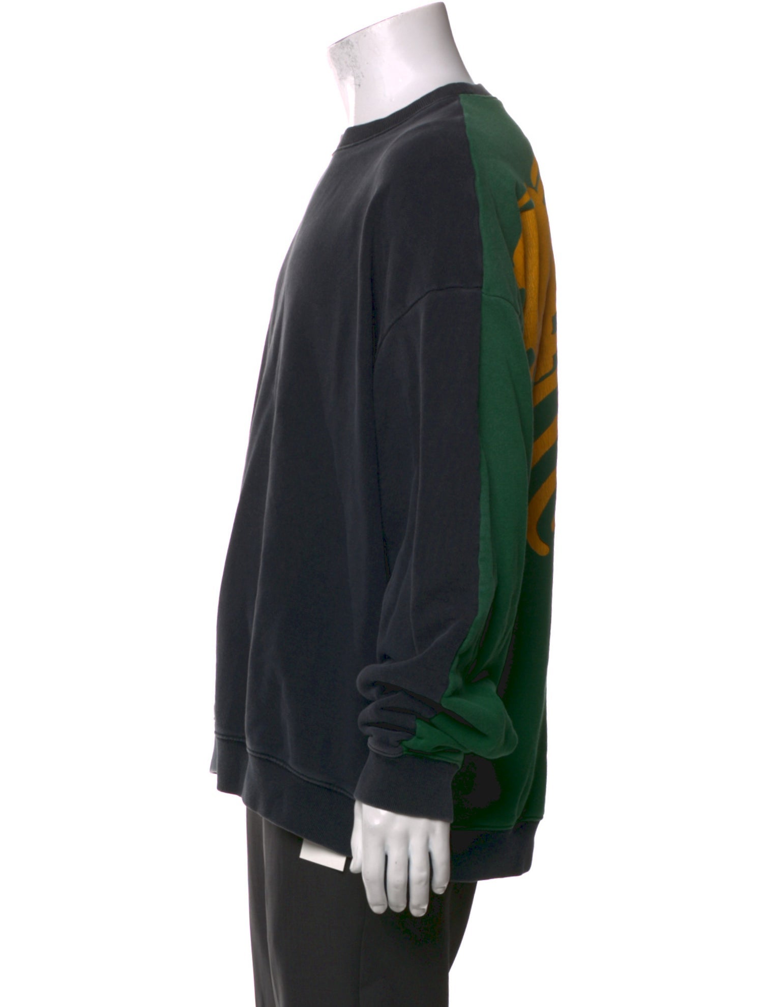 Kapital Kountry 2Tone Big Bone Crew Neck Sweatshirt