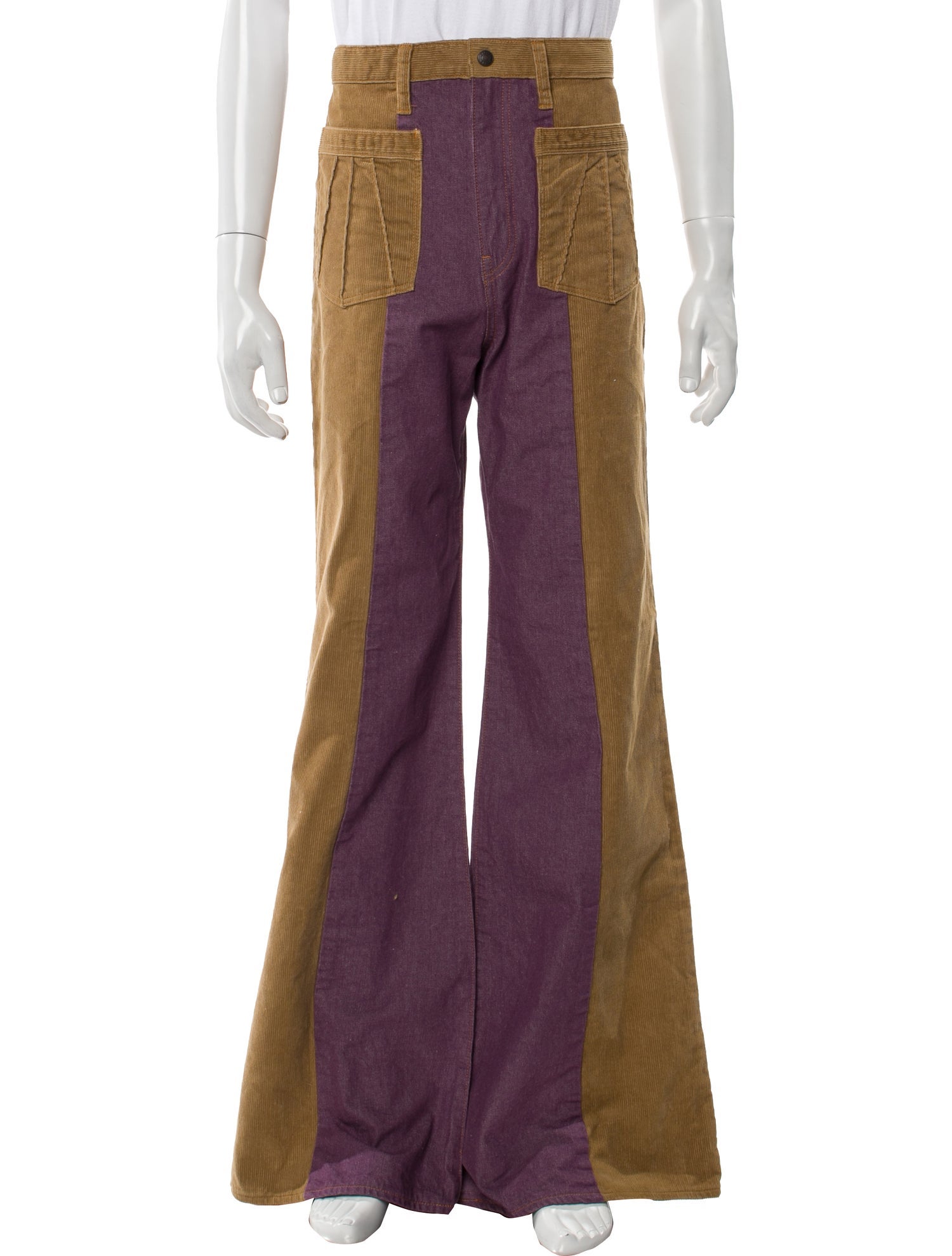 Kapital Kountry Colorblock Pattern Pants