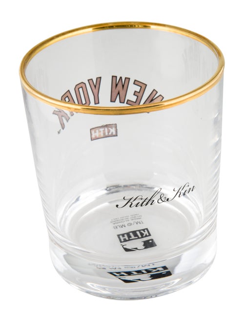 KITH x MLB New York Yankees Whiskey Glass