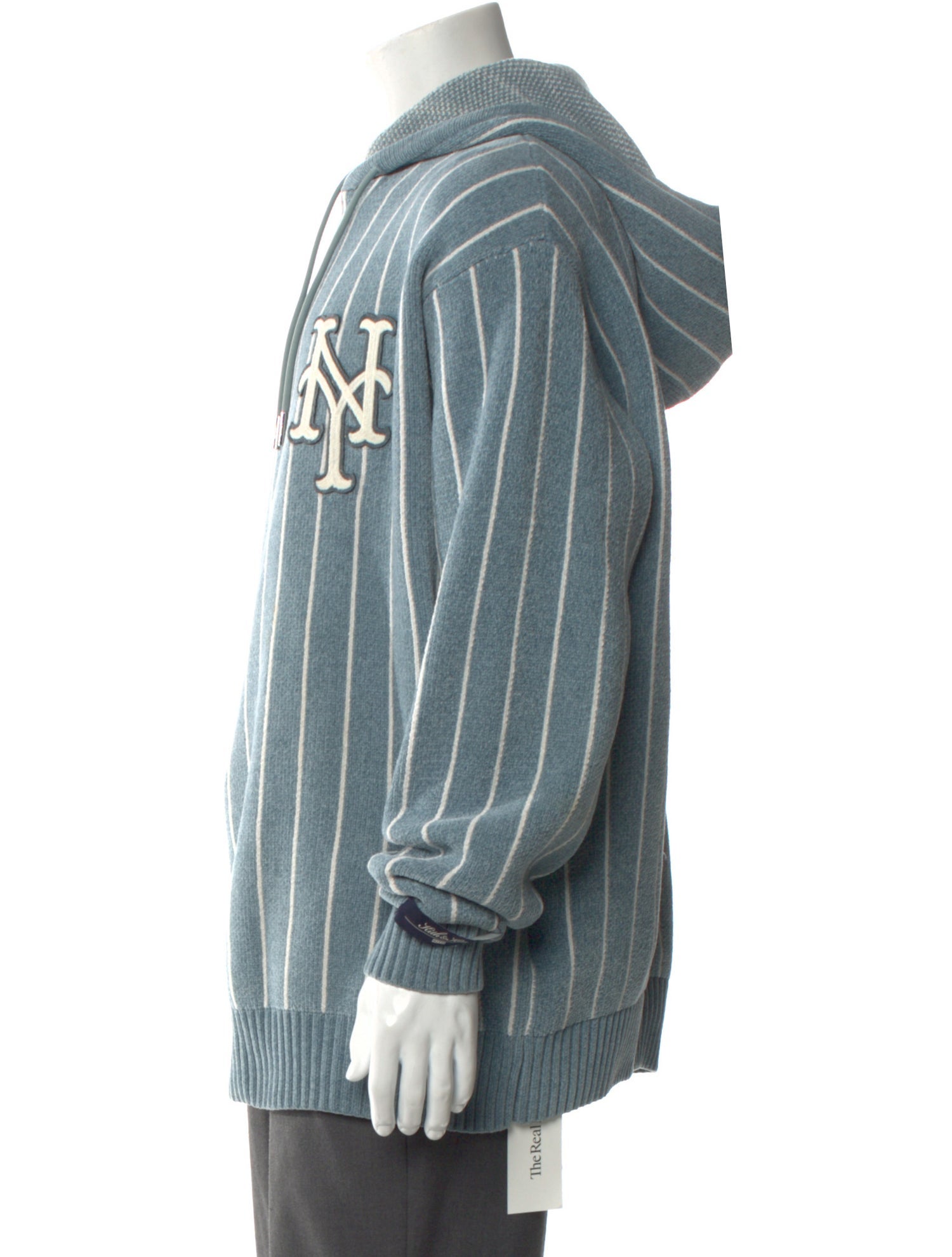 KITH x MLB Striped Crew Neck Hoodie