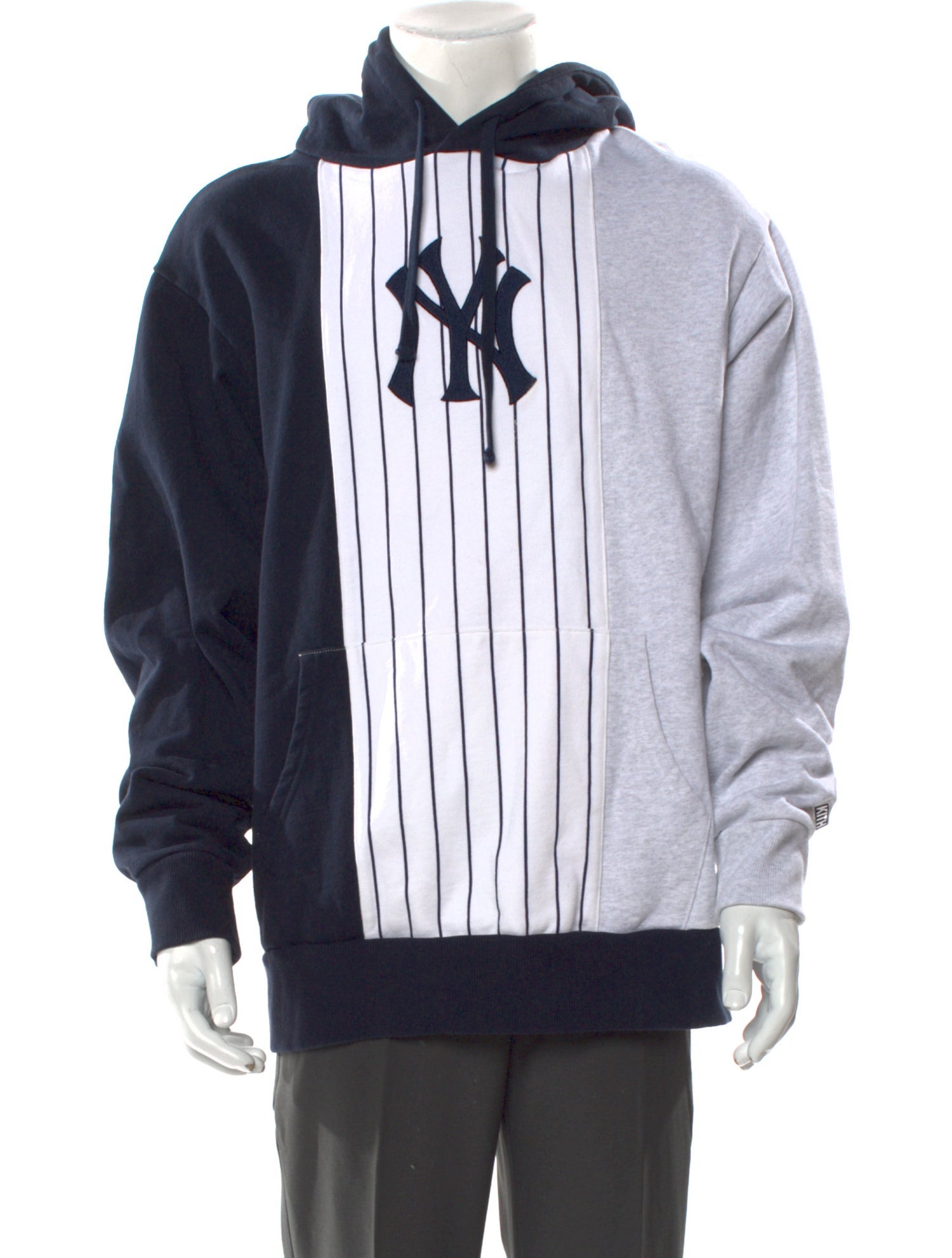 KITH x MLB Striped Crew Neck Hoodie