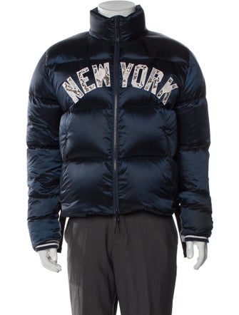 KITH x MLB Graphic Print Puffer Coat
