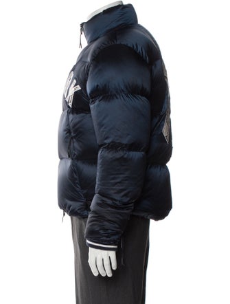 KITH x MLB Graphic Print Puffer Coat