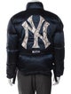 KITH x MLB Graphic Print Puffer Coat