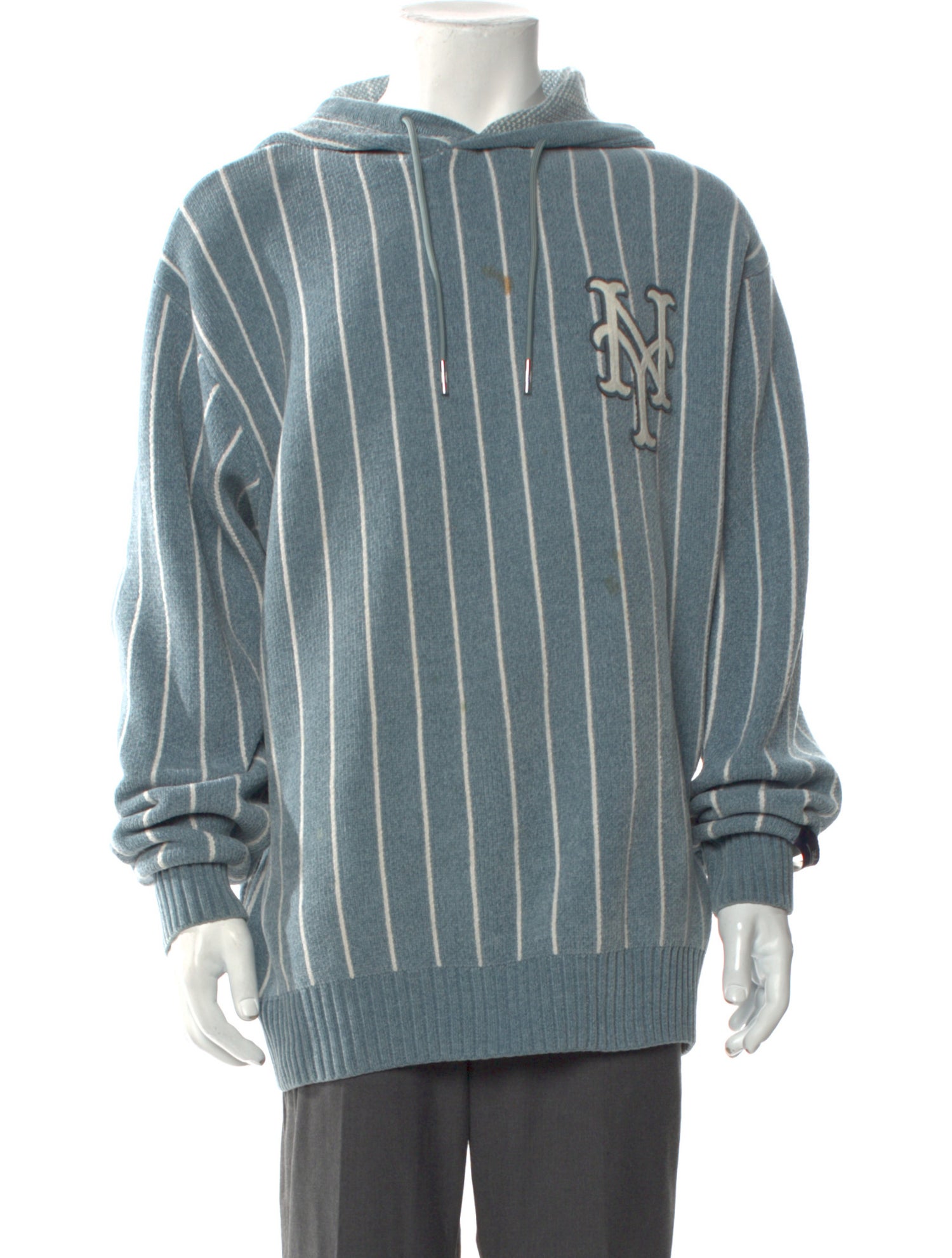 KITH x MLB Striped Crew Neck Hoodie