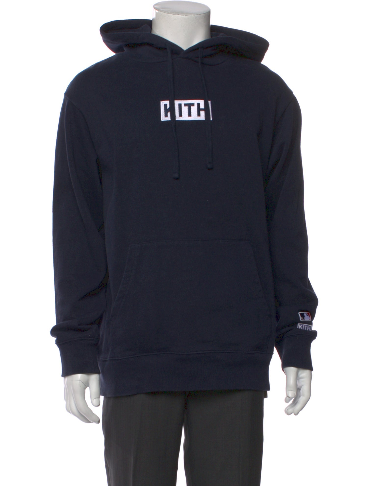 KITH x MLB Graphic Print Crew Neck Hoodie
