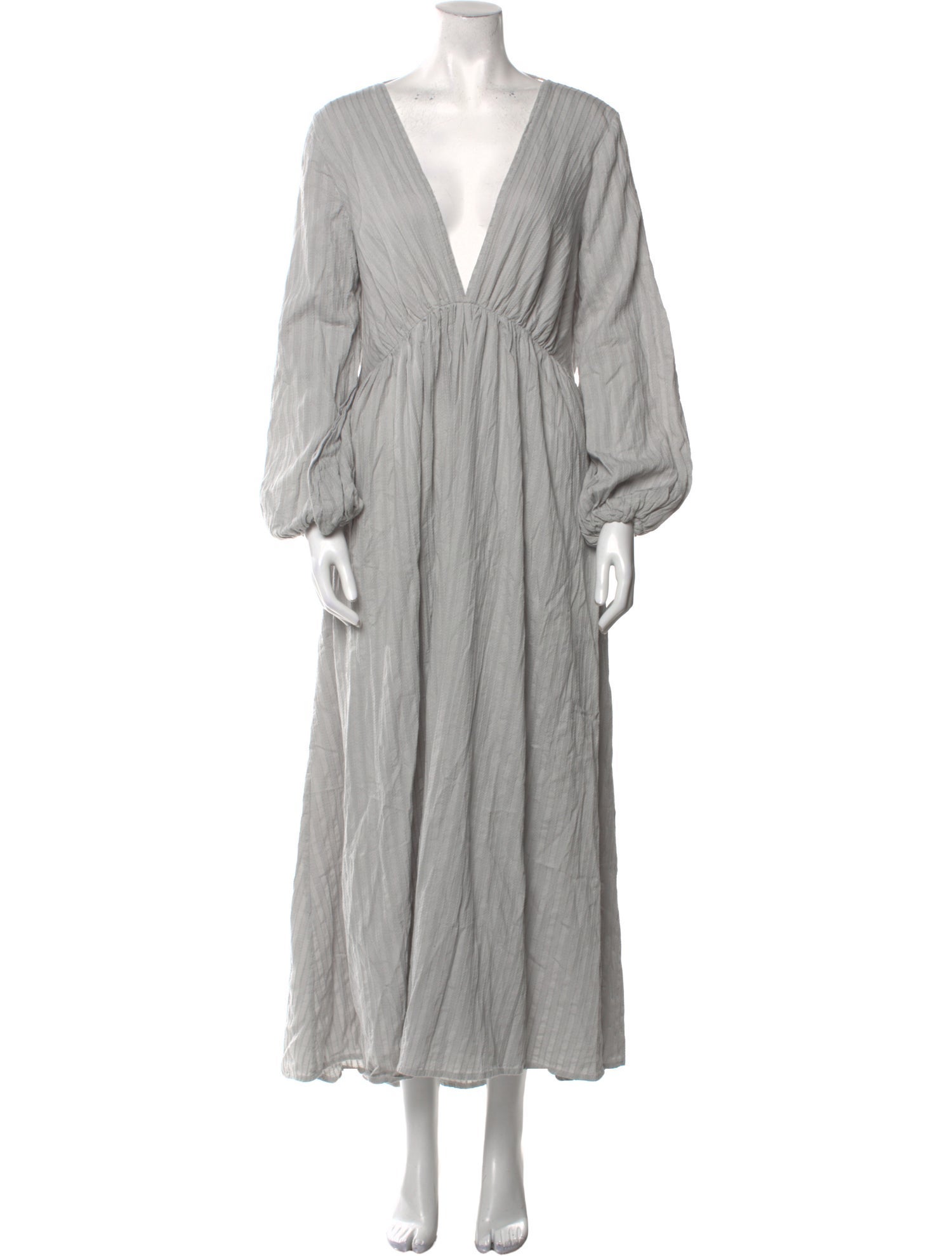 Kalita Plunge Neckline Long Dress