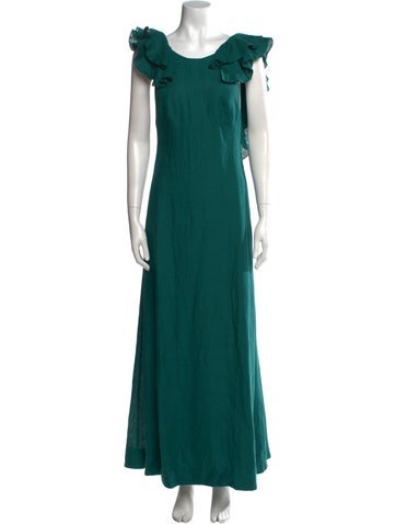 Kalita Dresses Linen Long Dress XS