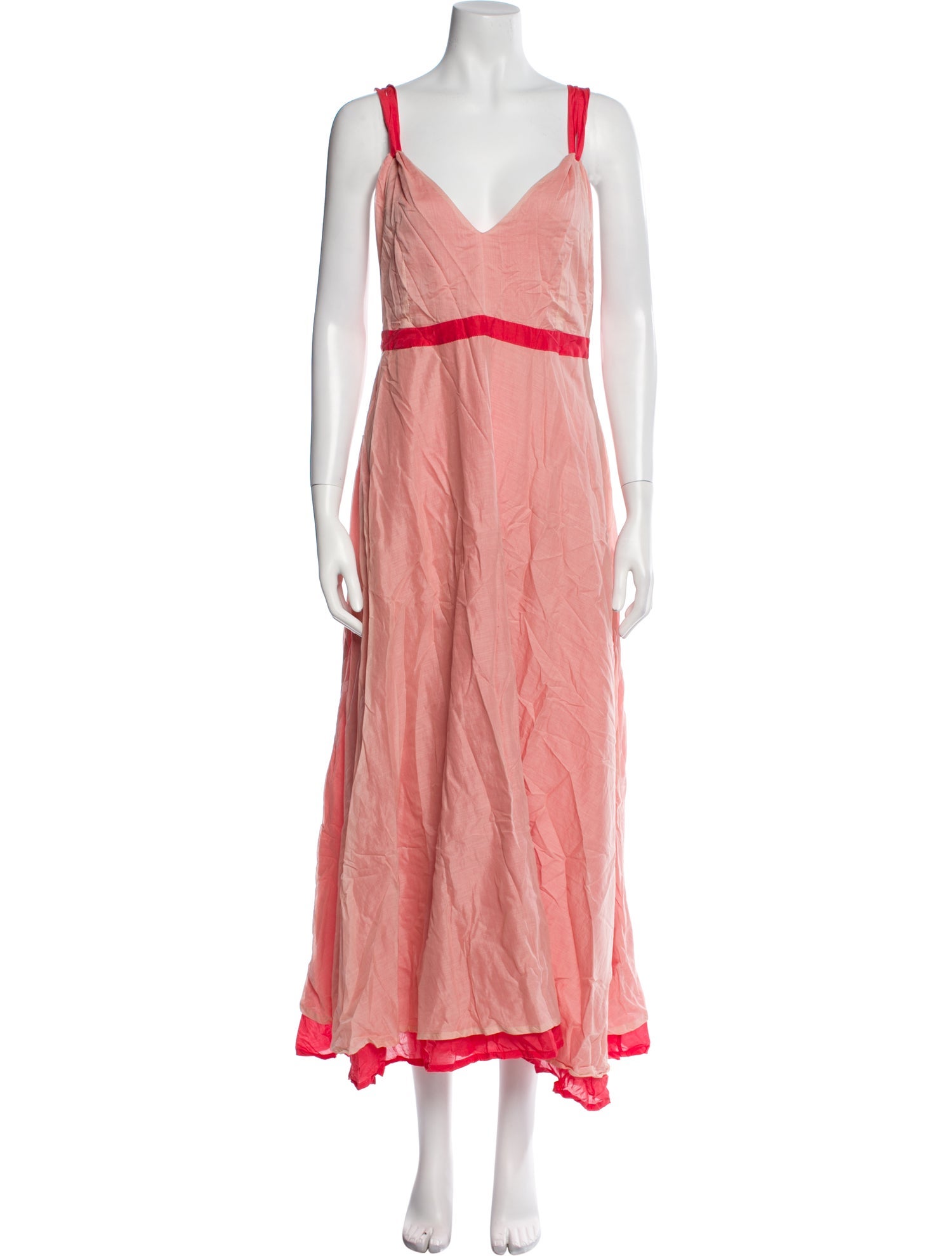 Kalita V-Neck Long Dress