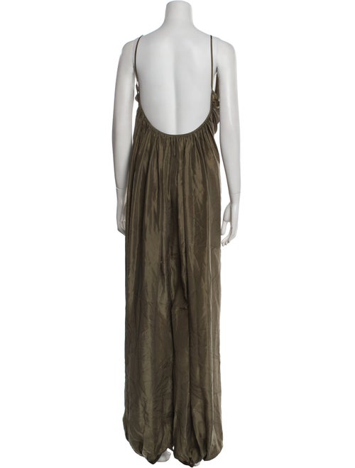 Kalita Silk Scoop Neck Jumpsuit