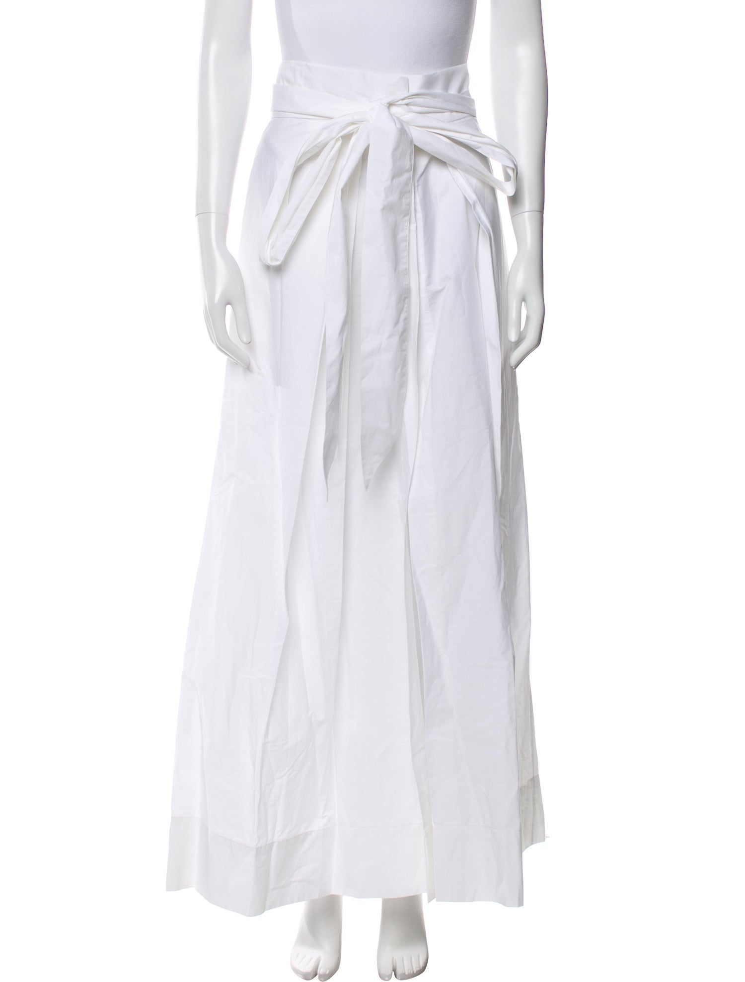 Kalita Pleated Accents Long Skirt