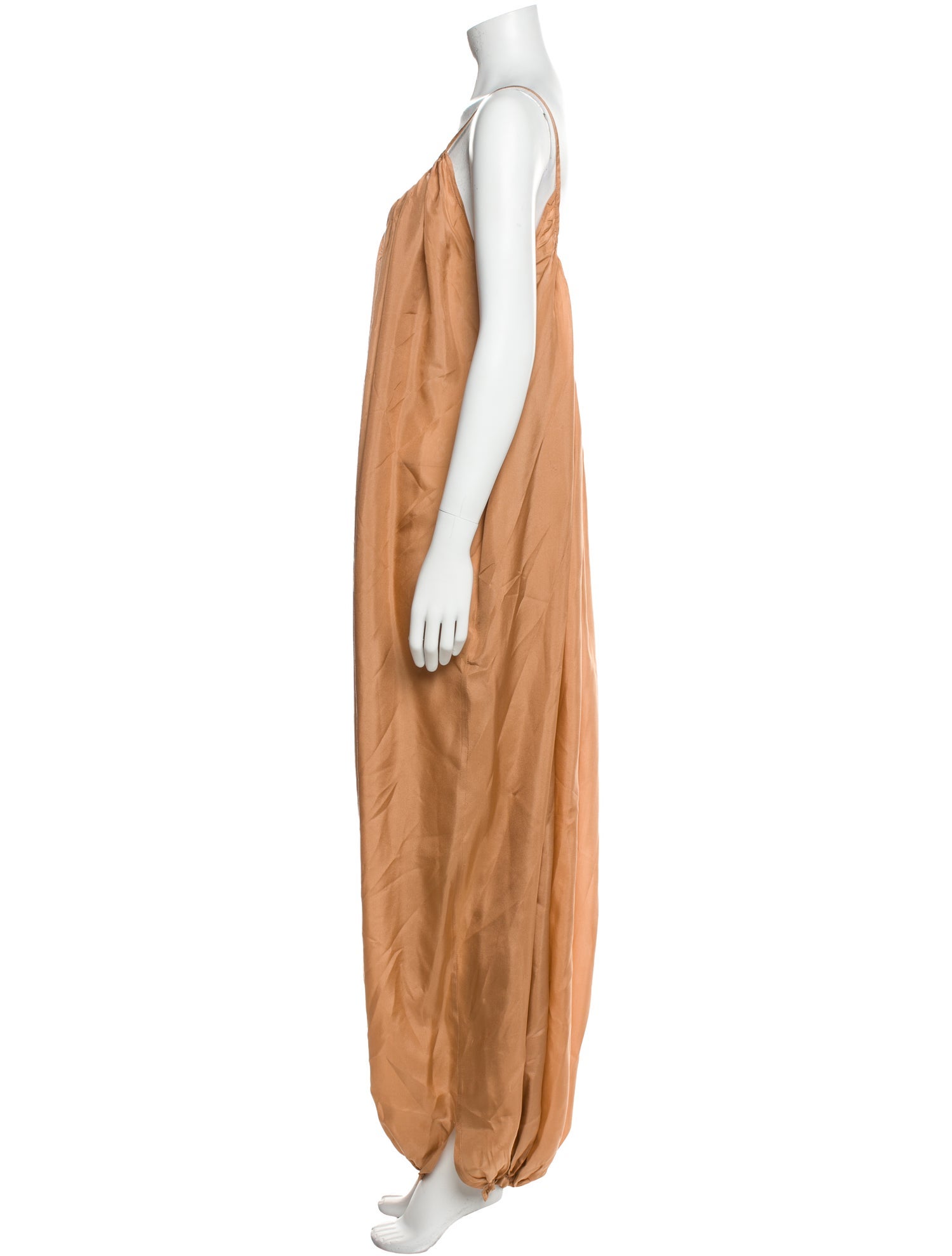 Kalita Silk V-Neck Jumpsuit