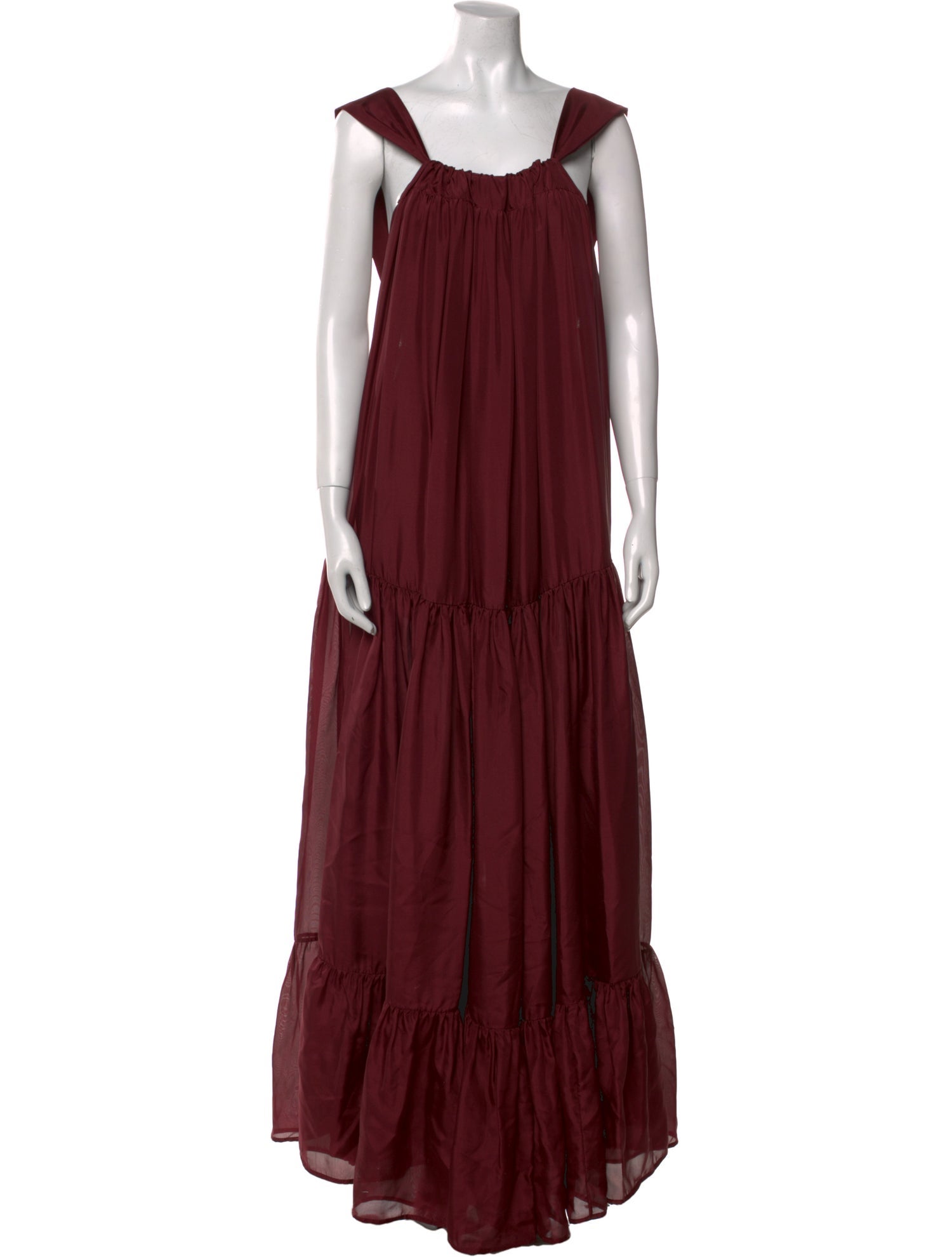 Kalita Square Neckline Long Dress