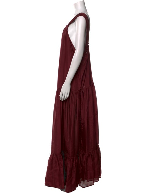Kalita Square Neckline Long Dress